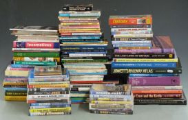 Approximately 100 railway interest books and DVDs including American railroad, Great Western and The