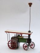 Mamod T.E.1.A live steam traction engine.