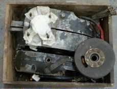 Montessa engine parts including cases and crank