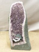 Amethyst geode, H68cm