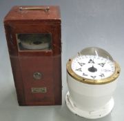 Sestrel binnacle compass with impressed marks for Henry Browne and Son, Barking and London,