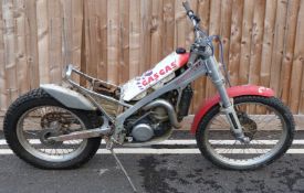 Gas Gas Contact 32 trials motorbike with 327cc engine 10%+VAT buyers premium on this lot
