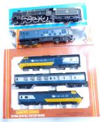 Three Hornby and Airfix 00 gauge model railway locomotives comprising High Speed Train Pack R.370,