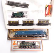 Hornby 00 gauge GWR Branch Passenger train set R.694 together with two 00 gauge locomotives Mainline