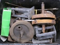 Motorbike parts including cranks