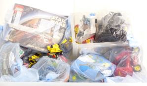 Eleven Lego construction kits including Star Wars, City, Technic etc