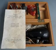Walkers 'Knotmaster' Log Mark III, model KDO in fitted wooden case with instructions and