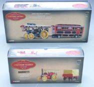 Two Corgi Vintage Glory of Steam 1:50 scale limited edition diecast model sets John Fowler & Co (