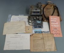 Halda Speedpilot classic car rally timer clock, complete with cables, drive units, brackets and