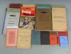 Railway interest ephemera including British Railways publications, many relating to the North