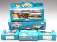 Five Corgi Dibnah's Choice 1:50 scale diecast model vehicles and vehicle sets including Fowler B6
