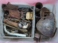 Motorbike parts including headlamp and clutches