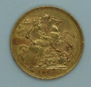 1907 Edward VII gold full sovereign