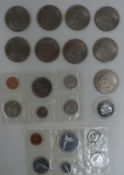 Centenary Confederation Canada dollar set proof-like part silver collection including the silver