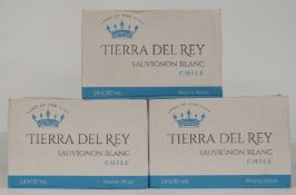 Seventy-two bottles of New World white wine Chilean Tierra Del Rey Sauvignon Blanc, 187ml, 13% vol
