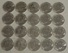 Twenty 2014 Year of the Horse silver Britannias