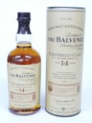 The Balvenie Caribbean Cask Single Malt Scotch Whisky, aged 14 years, 70cl 43% vol, in original