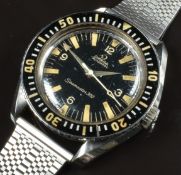 Omega Seamaster 300 gentleman's automatic wristwatch ref. 165.024-64 with luminous hands and