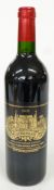 Chateau Palmer 2000 Margaux / Medoc red wine, 75cl bottle, 13% vol. This lot has been stored 'en