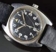 Cabot Watch Company (CWC) W10 gentleman's military wristwatch with luminous hands and hour