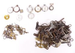 Six various pocket and wristwatches including a hallmarked silver example by Frederick Barnard of