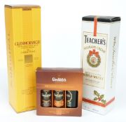 Glenmorangie 10 years old Highland Single Malt Whisky 70cl 40% vol, together with a bottle of