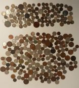 A collection of USA coinage including Indian head five cents WW2 steel one cent, New York transit