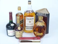 Two bottles of Scotch Whisky, Johnnie Walker Black Label Extra Special, 26 2/3 oz 70% vol and