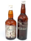 Haig Blended Scotch Whisky 26 2/3 fl oz 70 proof, together with a bottle of Ballantine's & Son