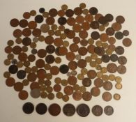 A small amateur collection of UK and overseas coinage, 19thC onwards, including George III