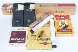 Small collection of cigars including King Edward Seventh Imperial, Hamlet, Henri Winterman's,
