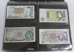 A very extensive collection of UK and World banknotes, includes White Peppiatt £5 Scotland, high