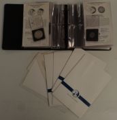 The History of the United States silver coin collection, Franklin Mint in one album with