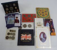 A collection of UK brilliant uncirculated proof coin sets in presentation packs
