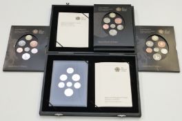 Royal Mint Emblems of Britain silver proof 2008 collection in deluxe case with certificates,