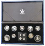 Royal Mint The Queen's 80th Birthday silver collection including Maundy set 2006