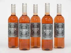 Five bottles of Californian Wildwood Zinfandel Rosé, 75cl, 10.5% vol
