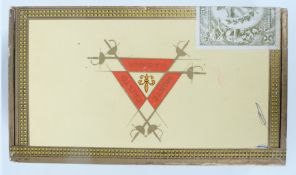 Twenty five Montecristo No.5 cigars, sealed in box