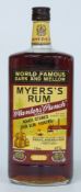 Myer's Rum 'Planter's Punch', NAFFI Stores for HM Forces, 1 litre, 40% vol