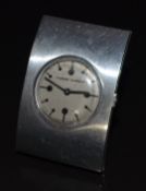 Pierre Cardin for Jaeger Espace Collection ladies wristwatch with black hands and hour markers,