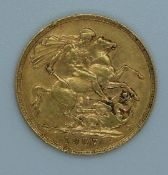 1907 Edward VII gold full sovereign
