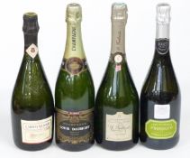 Two bottles of Champagne, Louis Daumont Brut 12% vol and G.Tribaut Grand Cuvée Special Brut 12%