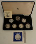 HM Queen Elizabeth Queen Mother Royal Mint 80th anniversary 1980 commemorative silver proof crown
