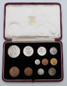 1937 specimen UK coin set of George VI