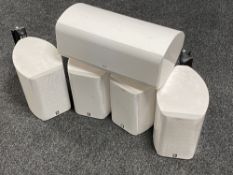 A set of five Audio Pro 5.