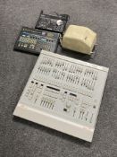 A Sirus 240 88 lighting deck, VEC 2070 video editing and effects controller,
