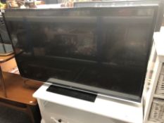 A JVC 49 inch LED smart TV