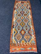 A Choli Kilim runner,