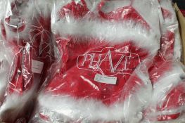 A box of Christmas hour glass vest tops and g strings