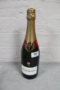 A bottle of Bollinger Special Cuvee Champagne